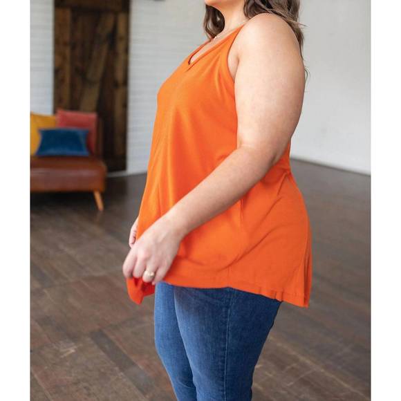NEW HAILEY & CO in the swing of things swing tank in tangerine - Picture 3 of 4